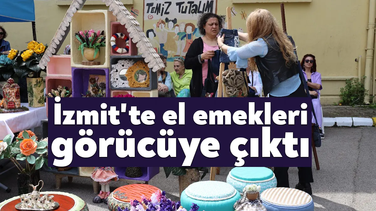 İzmit Belediye Başkan Yardımcısı Sibel Solakoğlu, İzmit Halk Eğitim Merkezi’nin
