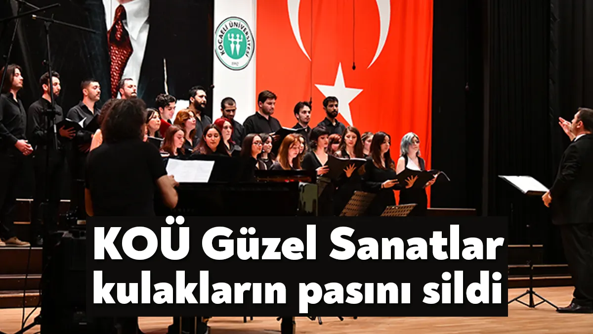 Kocaeli Üniversitesi Güzel Sanatlar Fakültesi Müzik Bölümü, Geleneksel Yıl Sonu Konseri'ni gerçekleştirdi.
