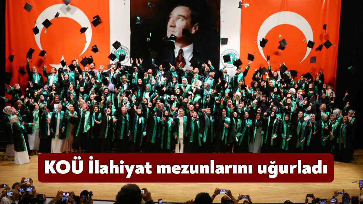 Kocaeli Üniversitesi İlahiyat Fakültesi'nin 2022-2023 Akademik Yılı mezuniyet töreni Prof. Dr. Baki