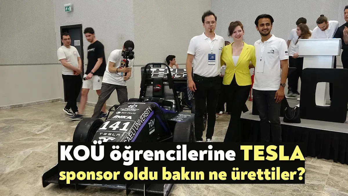 Kocaeli Üniversitesi öğrencileri, Türkiye de ilk kez turbo içten yanmalı