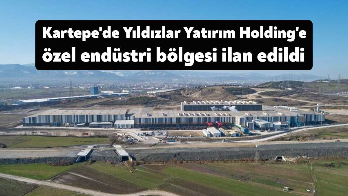 Kocaeli'nin Kartepe ilçesinde sınırları çizilen bir alanın 'Yıldızlar Yatırım Holding