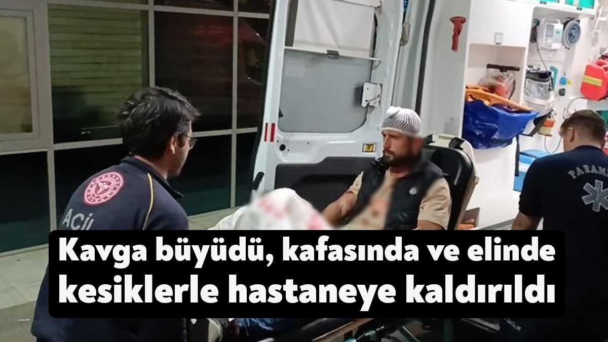 Kocaeli’nin Gebze ilçesinde yaşanan kavganın neticesinde bir kişi sağ elinden