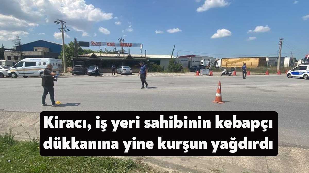 Kocaeli'nin Gebze ilçesinde bir şüpheli, husumetli olduğu iş yeri sahibinin