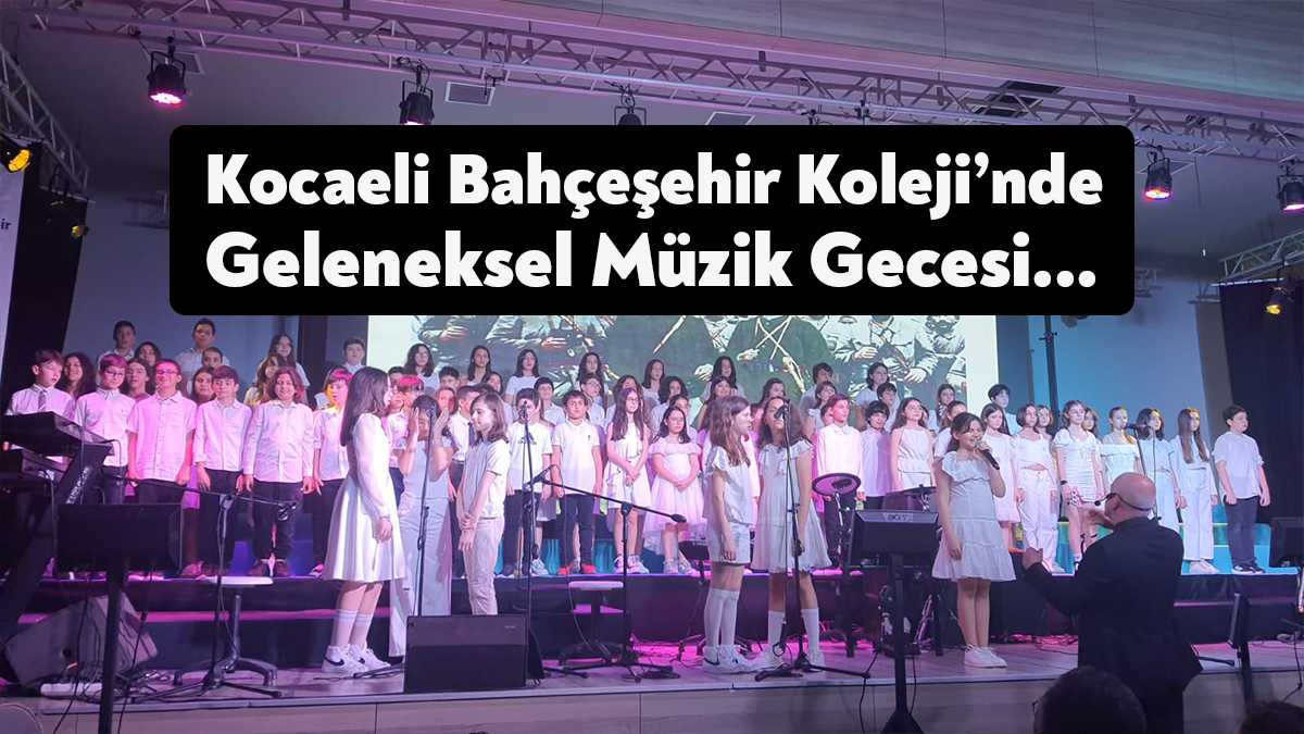 Kocaeli Bahçeşehir Koleji, 12. Geleneksel Müzik Gecesi, önceki akşam okuldaki