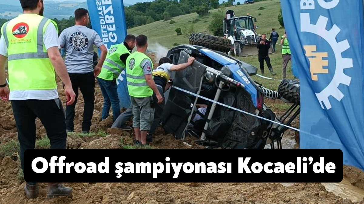 Kocaeli’de 2 gün boyunca düzenlenen Off-Road Festivali kıyasıya mücadele ile