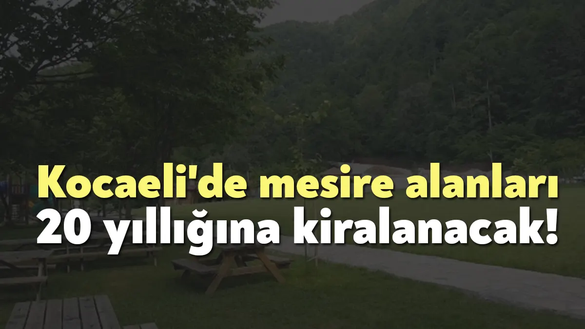 Gebze İşletme Müdürlüğü Dilovası Orman İşletme Şefliğine bağlı Kayapınar Konaklamasız