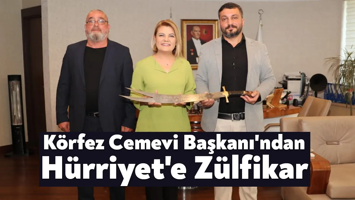 İzmit Belediye Başkanı Fatma Kaplan Hürriyet, Körfez Cemevi Başkanı Ziya
