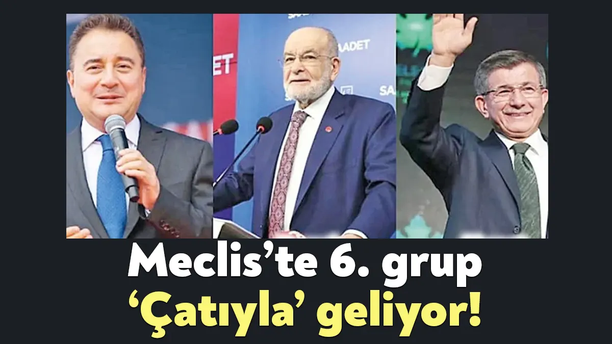 TBMM’de kartlar yeniden karılıyor. DEVA Partisi lideri Ali Babacan, Gelecek