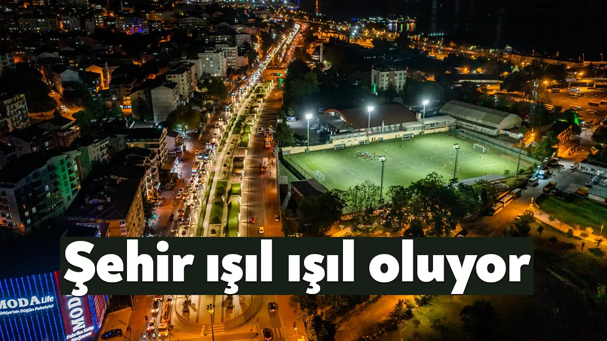 Kocaeli’nin prestijli noktalarına yapılan ışıklandırmalar bölge esnafı ve vatandaşlar tarafından