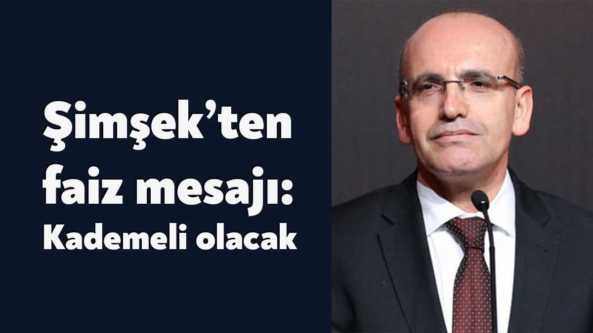 Hazine ve Maliye Bakanı Mehmet Şimşek, "Merkez Bankasının dünkü açıklamasında