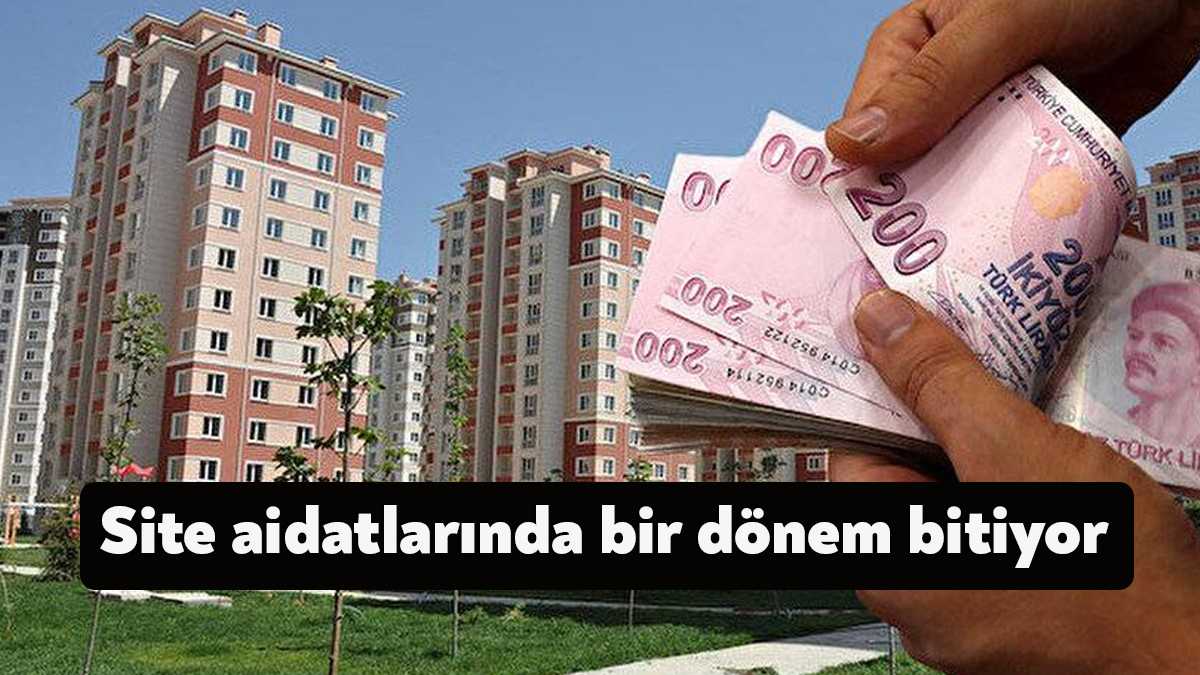 Site aidatlarına yapılan fahiş zamlar sonrası Bakanlık harekete geçti. Hazırlanan