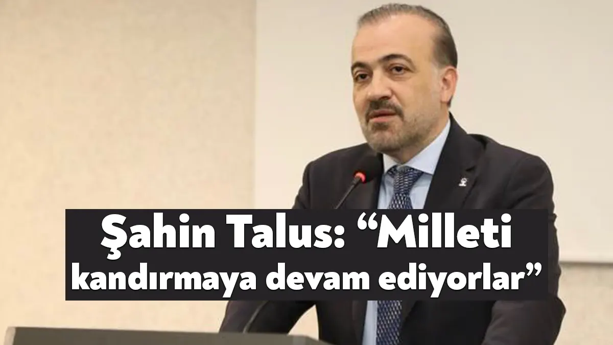 AK Parti Kocaeli İl Başkanı Dr.Şahin Talus, bu sabah yağan