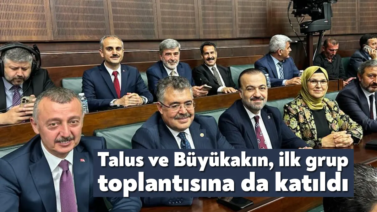 Cumhurbaşkanı Recep Tayyip Erdoğan başkanlığındaki ilk grup toplantısında AK Parti