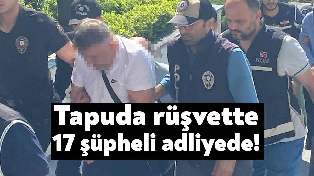 Çayırova Tapu Müdürlüğünde resmi belgede sahtecilik, rüşvet ve nitelikli