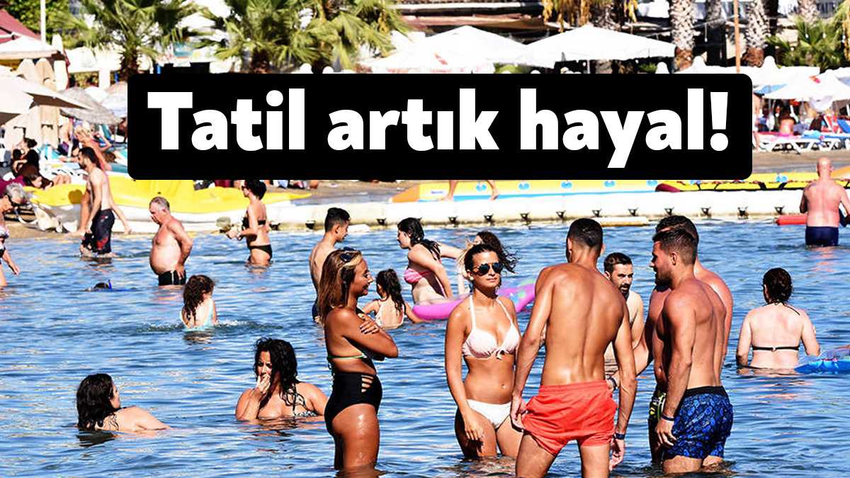 Ekonomik kriz tatil planlarını da derinden etkiliyor. Ege Bölgesi’nde tek