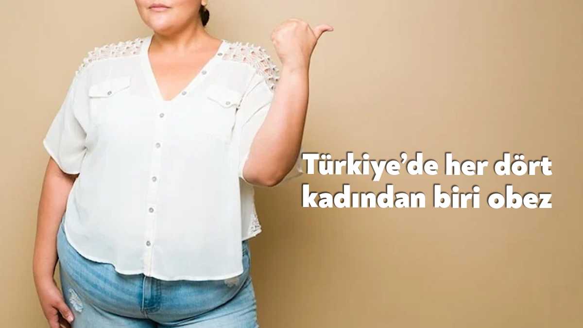 Türkiye Sağlık Araştırması-2022'ye göre ülkemizde kadınların yüzde 23,6'sı, erkeklerin ise