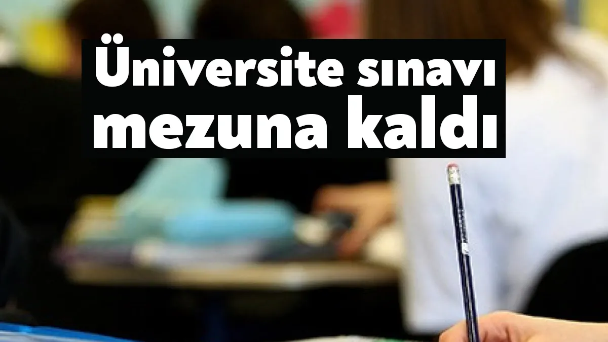 Yükseköğretime Kabul Sınavı’na (YKS) yarın 3 milyon 427 bin 566