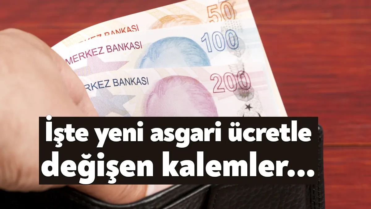 Asgari ücrete ara zam yapılması sonrasında pek çok kalemde değişiklik