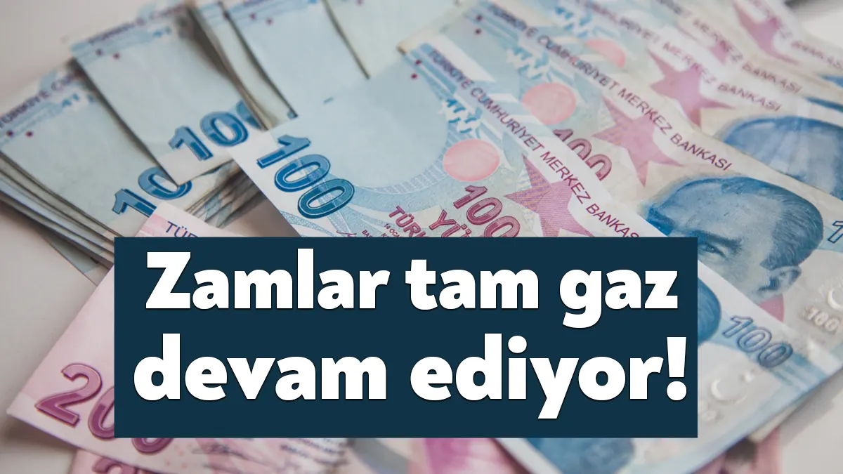 Seçim sonrası akaryakıt fiyatlarıyla başlayan zam yağmuru artarak devam ediyor.