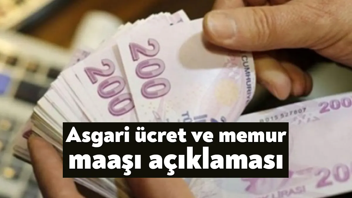 Cumhurbaşkanı Yardımcısı Cevdet Yılmaz, asgari ücret ve en düşük emekli