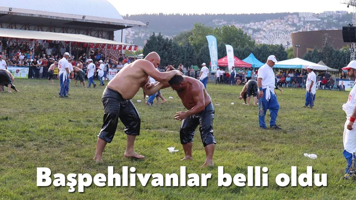 15. Sekapark Altınkemer Yağlı Güreşlerinde son 16 turuna kalan başpehlivanlar