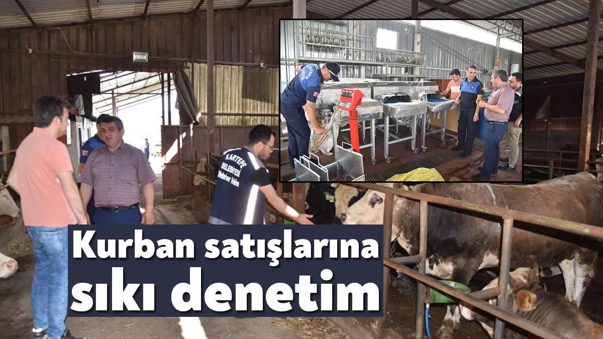 Kurban Bayramı öncesinde Kartepe’de oluşturulan Kurban Hizmet Komisyonu ilçe sınırları