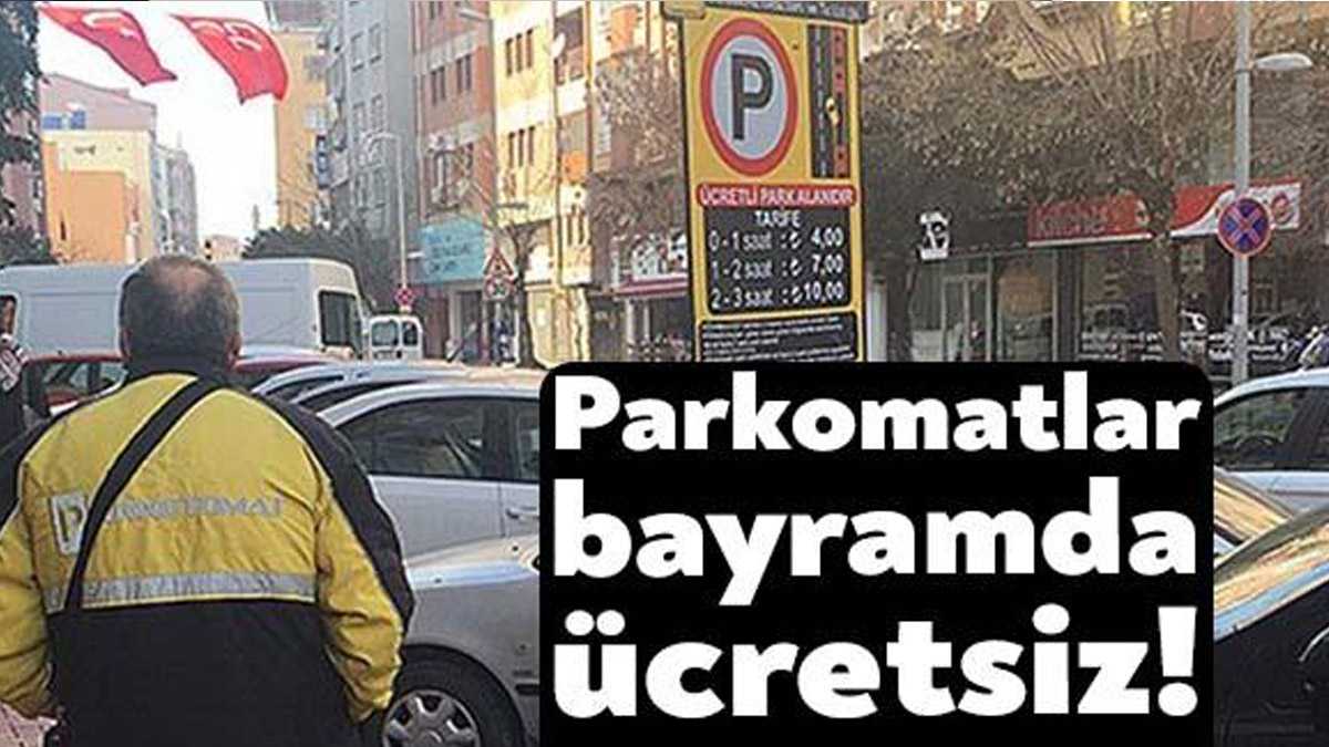 Kocaeli Büyükşehir Belediyesi Belde A.Ş'ye bağlı parkomatlar Ramazan Bayramı boyunca