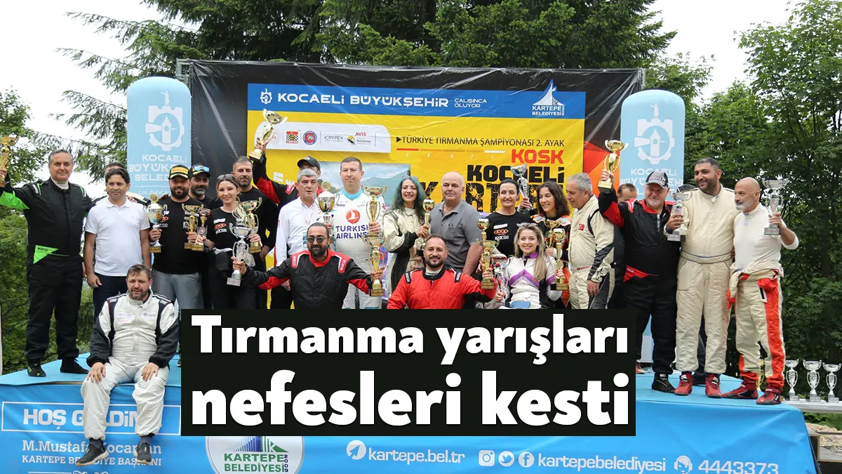 Türkiye Tırmanma Şampiyonası'nın 2. Ayak yarışları Kocaeli Büyükşehir Belediyesi'nin destekleriyle
