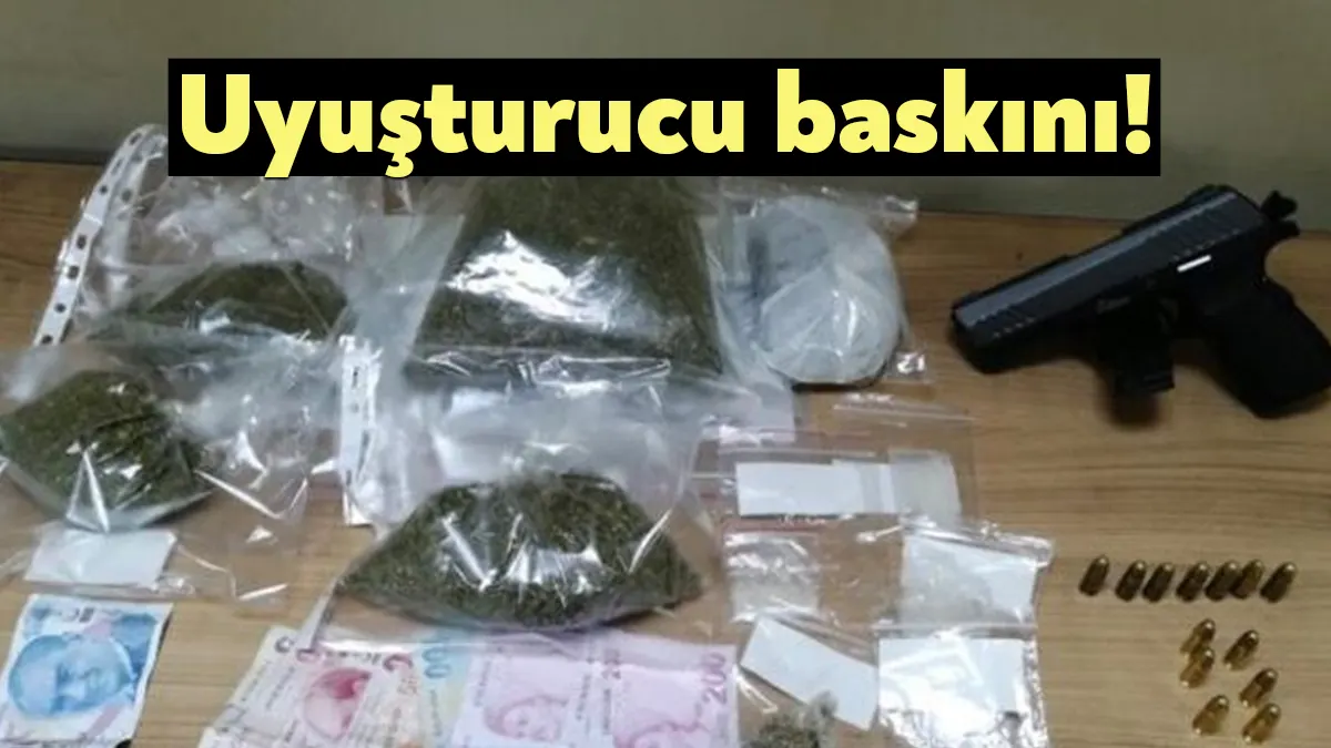 Kocaeli'de polis ekipleri tarafından yapılan uyuşturucu operasyonunda gözaltına alınan 2