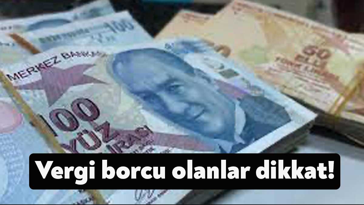 Vergi borcu yapılandırmak isteyen vatandaşlar için son gün yaklaşıyor. 3