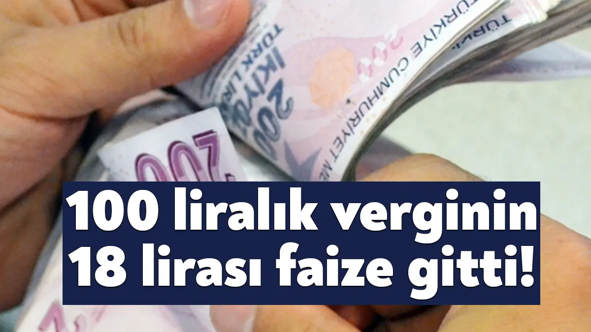 AKP döneminde bütçeden yapılan faiz ödemeleri 2 trilyon lirayı buldu.