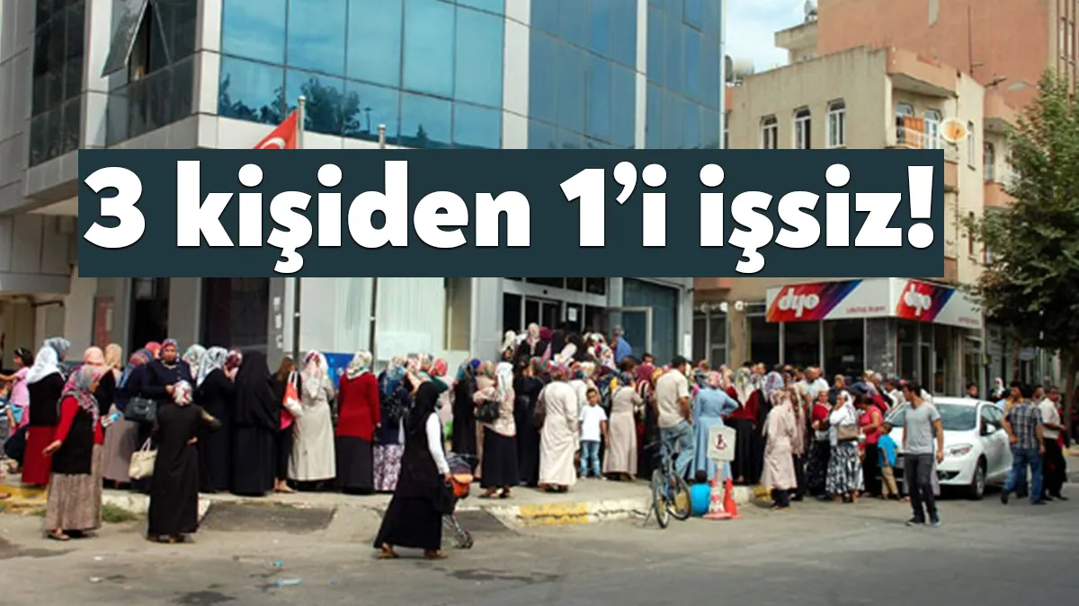 Mart ayı işgücü verilerine göre gerçek işsizlik 12 milyon kişiye