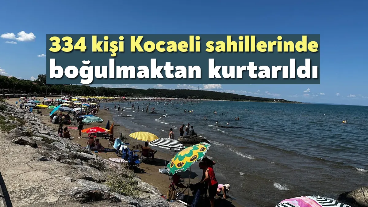 KOSKEM liderliğinde Kocaeli sahillerinde görev yapan Büyükşehir ekipleri Kurban Bayramı