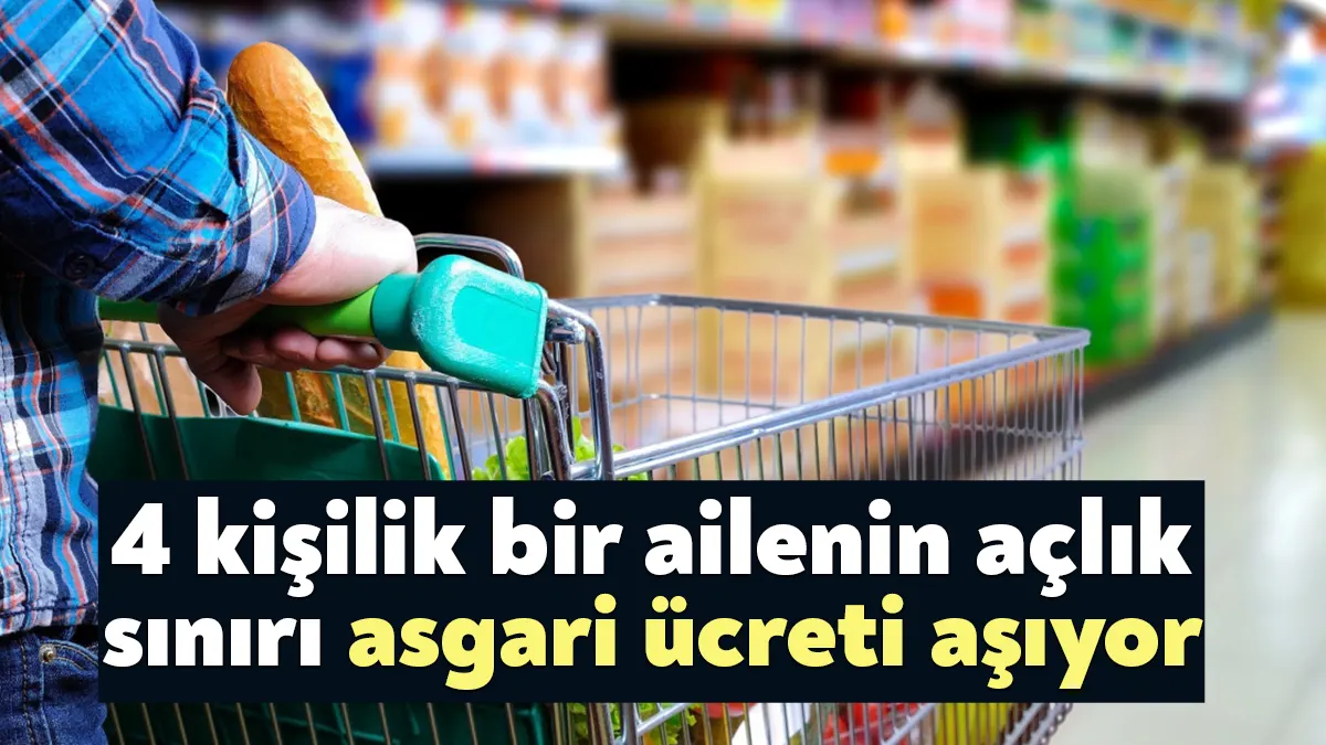 Türk-İş'in, her ay gerçekleştirdiği "Açlık ve Yoksulluk Sınırı Araştırması"nın Temmuz