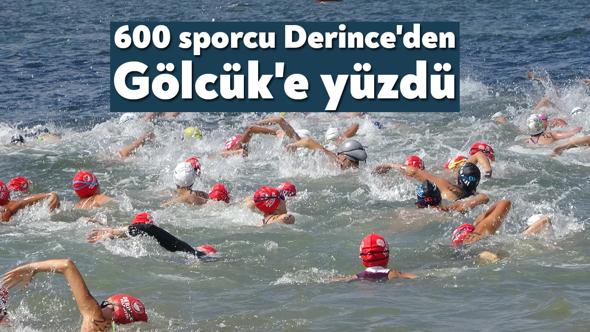 İzmit Körfezi’nin iki yakasını bir araya getiren açık yüzme yarışında