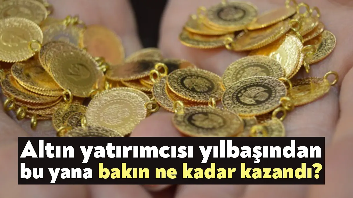Gram altın, yatırımcısının yüzünü güldürmeye devam ediyor. Yılın en çok