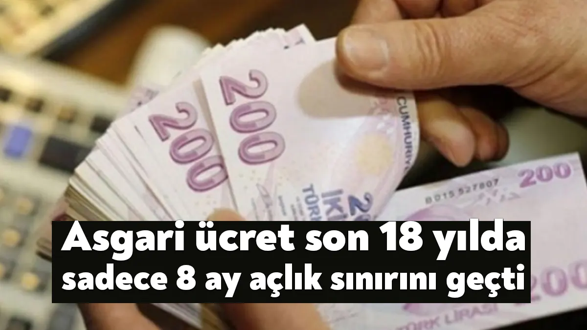 Son yıllarda artan enflasyona karşı asgari ücrette ciddi oranlarda artışlar