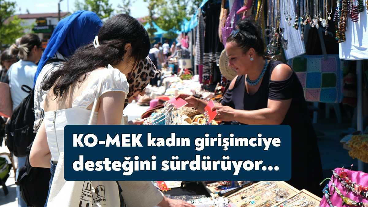 KO-MEK Sepeti, Kocaeli’ndeki kadın kooperatiflerine Ormanya’da satış yapma imkânı sundu.