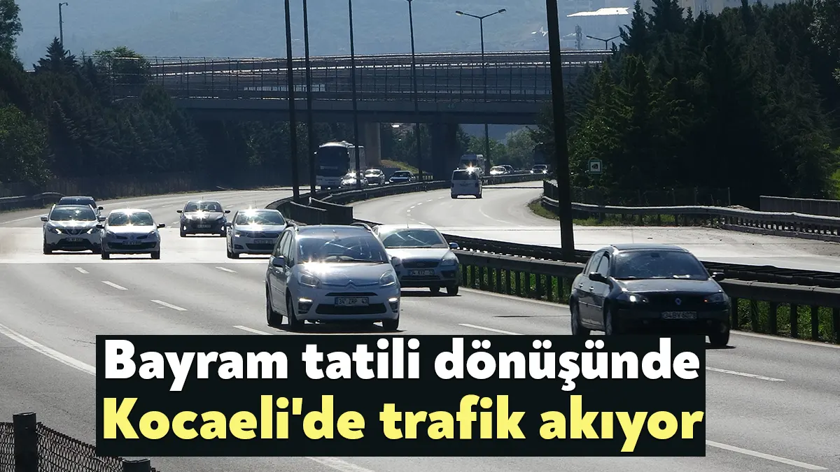 Kurban Bayramı tatilinin son gününde tatilcilerin eve dönüş yolculuğu devam