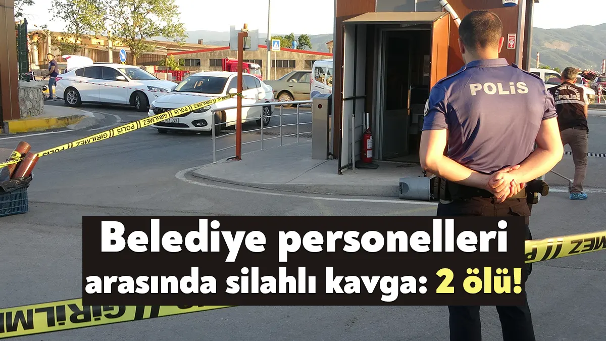 Kocaeli’nin Körfez ilçesinde güvenlik görevlisi ile iş arkadaşı arasında silahlı
