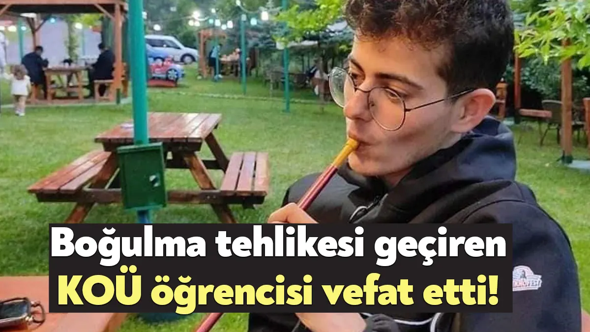 İstanbul'da girdiği denizde boğulma tehlikesi geçiren Kocaeli Üniversitesi öğrencisi, kaldırıldığı