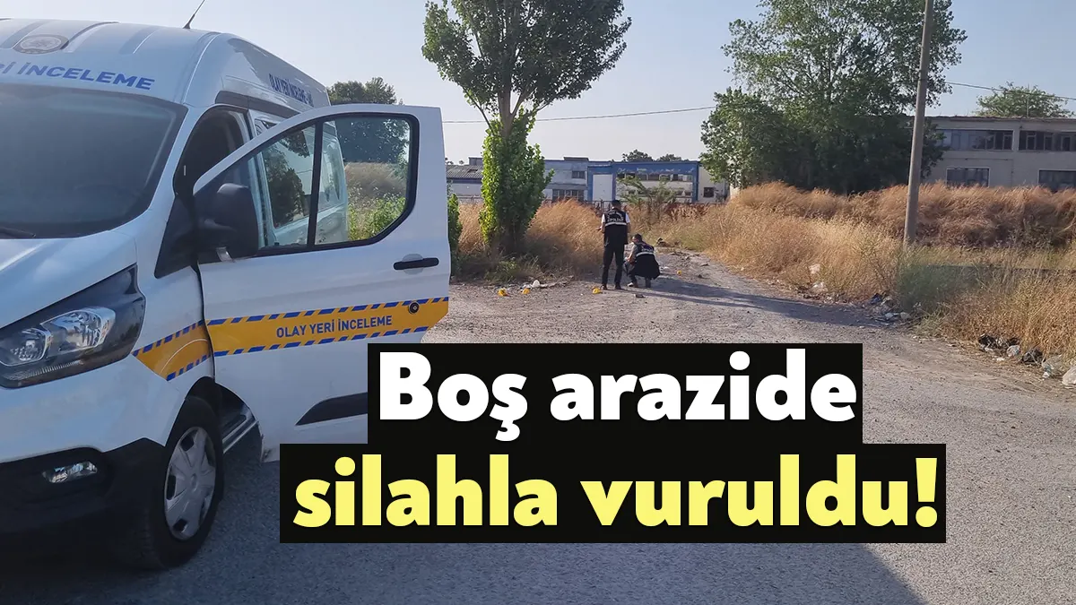 KOCAELİ (İHA) - Kocaeli'nin Gebze ilçesinde bir kişi, boş arazide