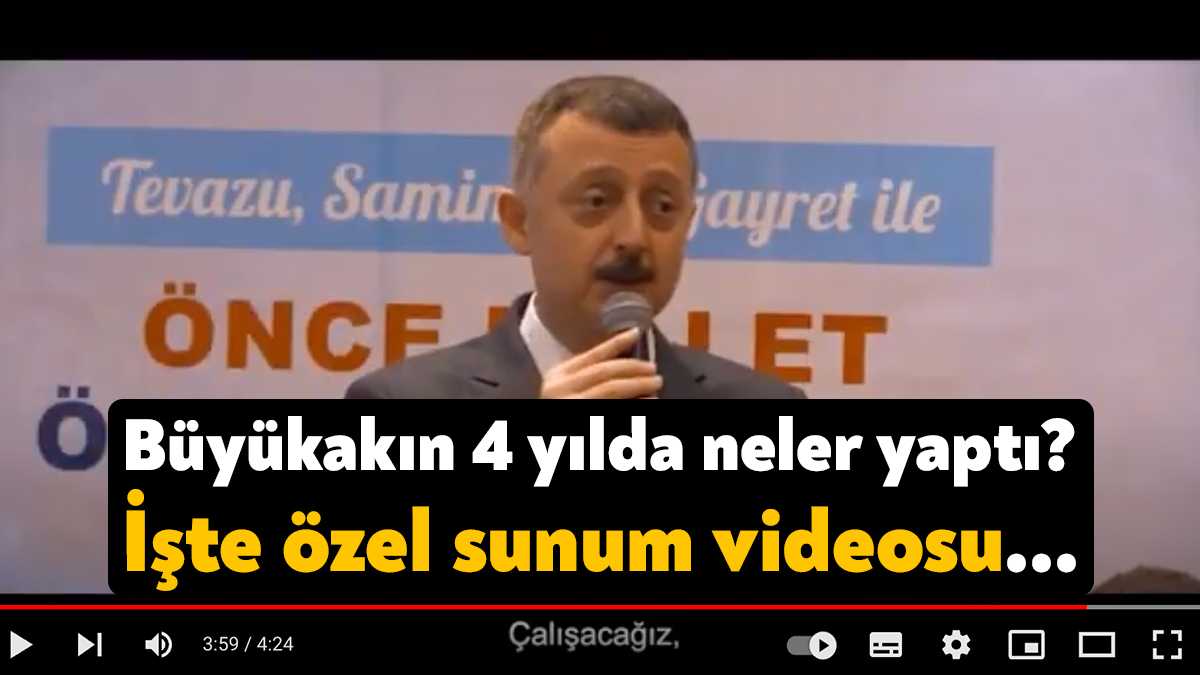 Kocaeli Büyükşehir Belediye Başkanı Tahir Büyükakın, “Yerli ve Yerinde Hizmet