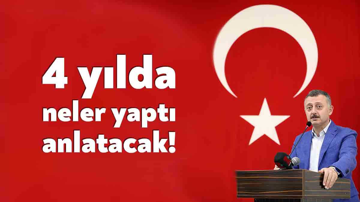 Kocaeli Büyükşehir Belediye Başkanı Doç. Dr. Tahir Büyükakın dördüncü hizmet