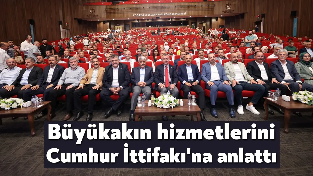 Başkan Büyükakın, Büyükşehir Belediyesi’nin 4 yılda Kocaeli’ne kazandırılan eser ve