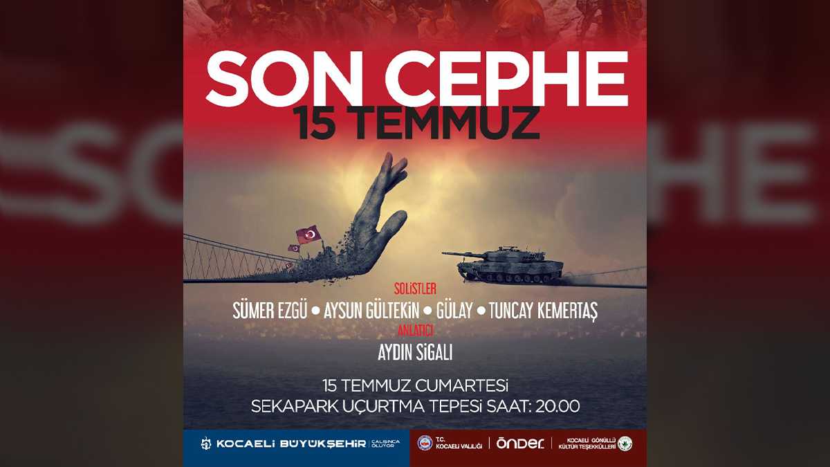 Büyükşehir, hain darbe girişiminin 7. yıldönümünde şehitlerimizi anmak ve gazilerimize