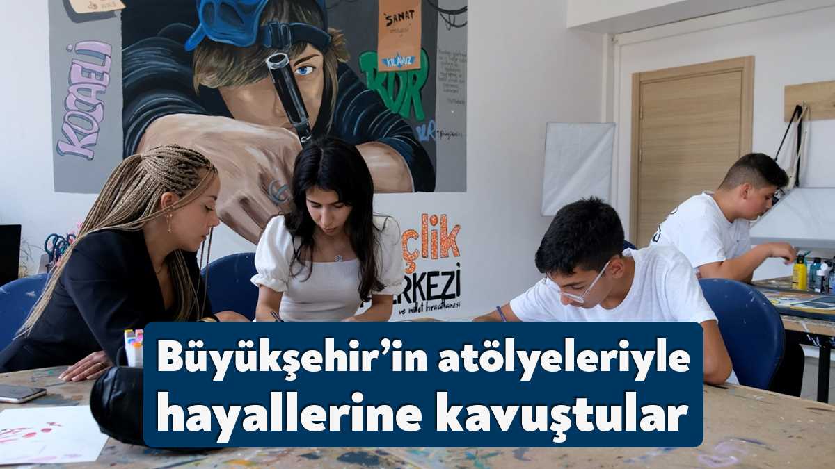 Büyükşehir’in ‘Kılavuz Gençlik’ projesinden yararlanan Karamürselli 3 öğrenci hayalleri olan