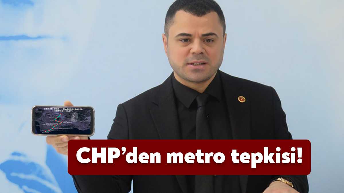 Darıca Belediyesi CHP Grup Başkanvekili Özkan Sarıtoprak, açılışı adeta yılan