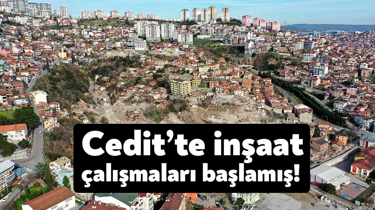 İzmit Cedit Mahallesi’ndeki kentsel dönüşüm çalışmalarıyla ilgili de konuşan Kocaeli