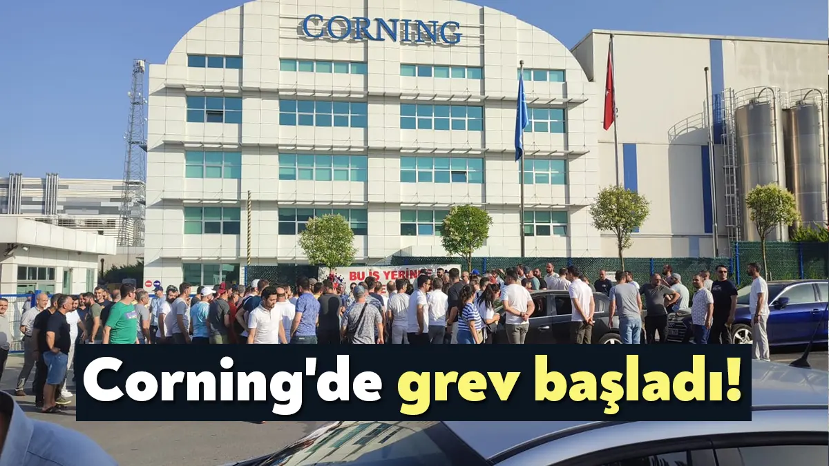 Corning Fiber Optik fabrikasında toplu iş sözleşmesi (TİS) görüşmelerinde sonuç